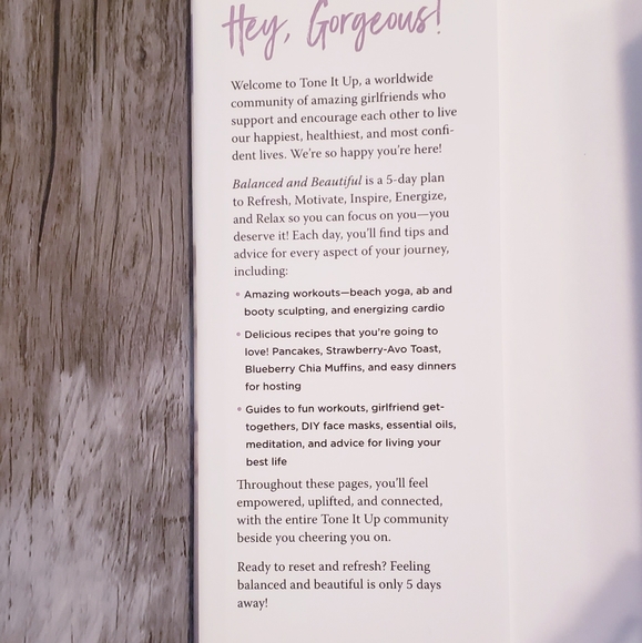 Tone It Up Book - Picture 3 of 5